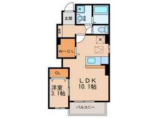 ノーブル港西Ⅰの物件間取画像